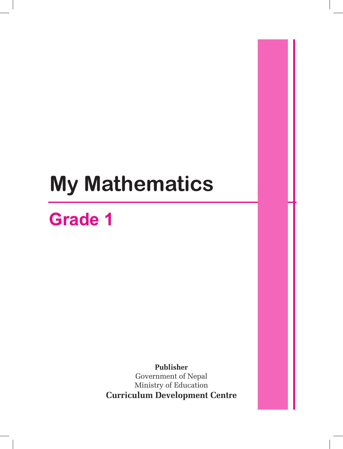 CDC 2017 - My Mathematics Grade 1